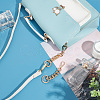 Unicraftale 2Pcs Aluminum & Iron & Zinc Alloy Oval Link Purse Strap Extenders FIND-UN0003-19KCG-2