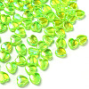 100Pcs Eco-Friendly Transparent Acrylic Beads TACR-YW0001-07G-1
