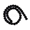 Natural Black Onyx(Dyed & Heated) Beads Strands G-NH0011-G05-01-3
