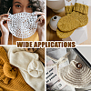 Wooden Square Frame Crochet Ruler DIY-WH0537-001-6