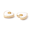 Rack Plating Eco-friendly Brass Enamel Charms KK-D073-04G-NR-4