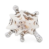 Shell Open Cuff Ring for Women RJEW-Z047-01P-01-3