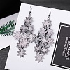 Metal Tassel Dangle Earrings SV1506-8-1