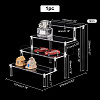 4-Tier Acrylic Model Toy Assembled Organizer Holders ODIS-WH0029-62-2