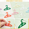   50Pcs 10 Colors Mini Acrylic Earring Hanger EDIS-PH0001-87B-4