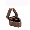 Triangle Wood Ring Display Box PW-WG77459-02-1