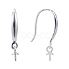 925 Sterling Silver Earring Hooks STER-E062-02S-2