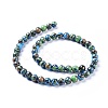 Synthetic Turquoise Beads Strands G-G778-01A-2