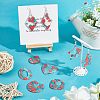 Nbeads DIY Resin Dangle Earring Making Kits DIY-NB0005-55-2