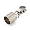 Tarnish Resistant 304 Stainless Steel Cord Ends STAS-K273-07E-P-2