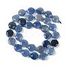 Natural Blue Aventurine Beads Strands G-C116-A57-01-3