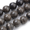 Natural Wood Lace Stone Beads Strands G-S259-40-16mm-1