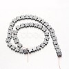 Non-magnetic Synthetic Hematite Bead Strands G-F300-51-09-2