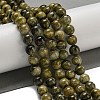 Natural Green Tourmaline Beads Strands G-B099-C05-05-2