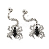 Halloween Alloy Tassels Studs Earrings EJEW-K274-01P-1