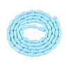 Opaque Solid Color Glass Beads Strands GLAA-T009-001I-3