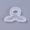 Transparent DIY Ring Food Grade Silicone Molds DIY-WH0128-08C-1