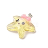 Marine Animal Series Resin Pendants RESI-Q012-01B-01-2