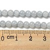 Natural Aquamarine Beads Strands G-P342-10-4mm-5
