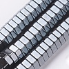 Non-magnetic Synthetic Hematite Bead Strands G-K225-04A-1