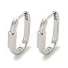 Brass Hoop Earrings EJEW-L211-010N-P-1