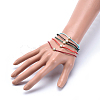 Nylon Thread Cords Bracelets BJEW-JB04028-M-6