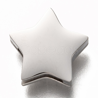 304 Stainless Steel Slide Charms STAS-P270-26P-03-1