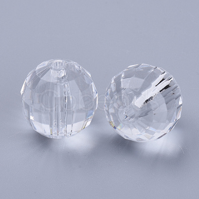 Transparent Acrylic Beads X-TACR-Q254-30mm-V01-1