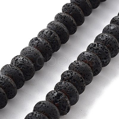 Natural Lava Rock Beads Strands G-H303-C27-1