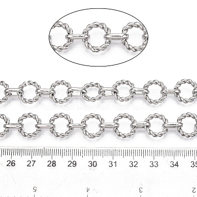 Iron Round Ring Link Chains CH-N004-17P-1