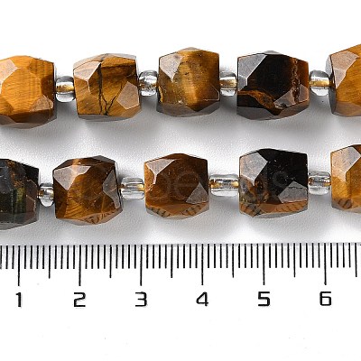 Natural Tiger Eye Beads Strands G-B065-A05-1