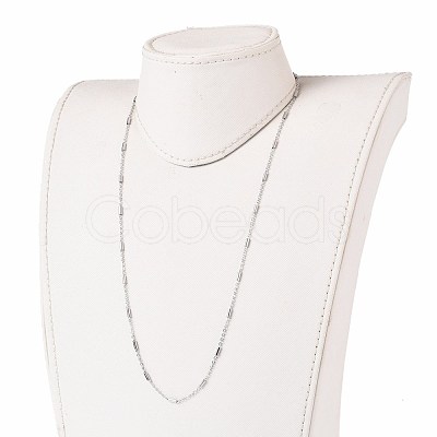 Non-Tarnish 304 Stainless Steel Cable Chain Necklaces NJEW-JN03169-04-1