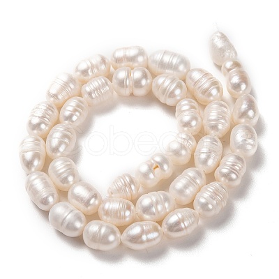 Natural Cultured Freshwater Pearl Beads Strands PEAR-L033-76-1