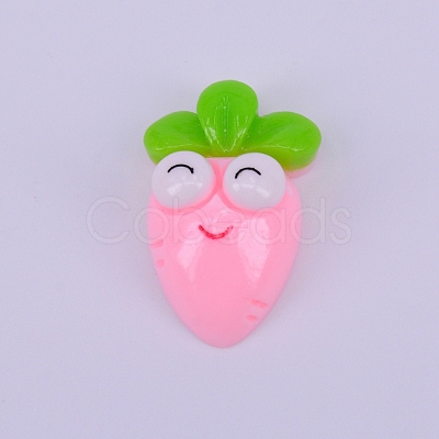 Transparent Resin Cabochon RESI-WH0009-38-1