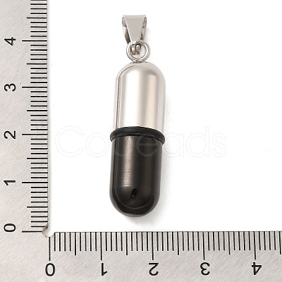 304 Stainless Steel Pendants STAS-D110-46BP-1