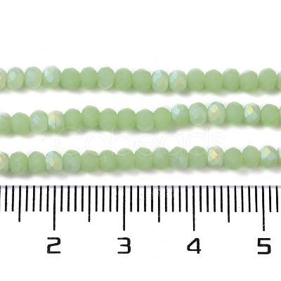 Imitation Jade Glass Beads Strands X1-EGLA-A034-J2mm-MB01-1