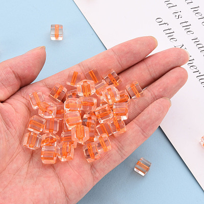 Transparent Acrylic Beads TACR-S154-12A-84-1