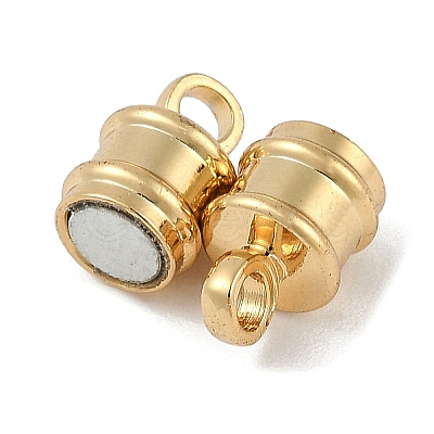 Rack Plating Brass Magnetic Clasps KK-Z070-18G-1