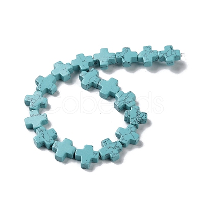 Synthetic Turquoise Beads Strands G-M418-B03-01-1