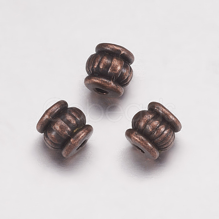 Tibetan Style Beads TIBEB-Q043-R-FF-1