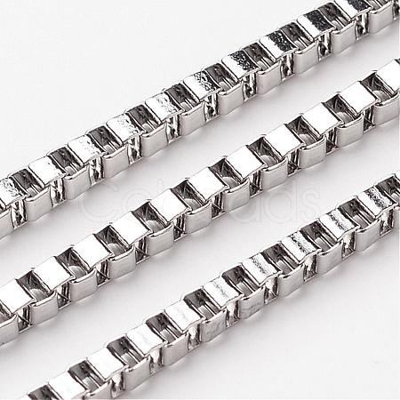 304 Stainless Steel Venetian Chains CHS-K001-34B-1
