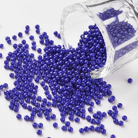 11/0 Grade A Baking Paint Glass Seed Beads X-SEED-N001-A-1020-1