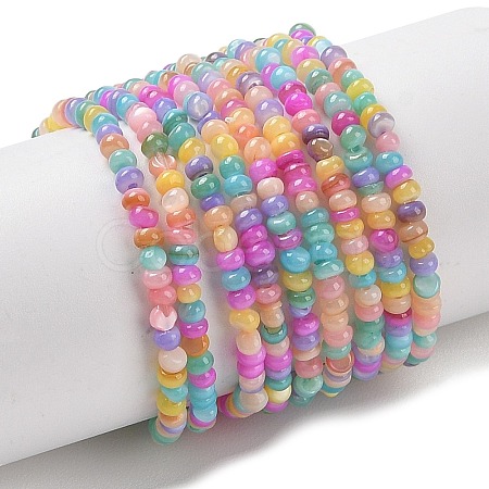 Natural Freshwater Shell Beads Strands SHEL-P017-01A-14-1