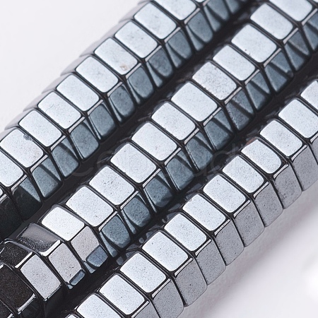 Non-magnetic Synthetic Hematite Bead Strands G-K225-04A-1
