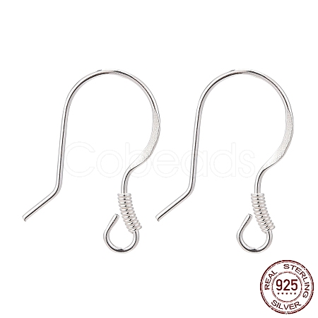 925 Sterling Silver Earring Hooks STER-G011-22-1