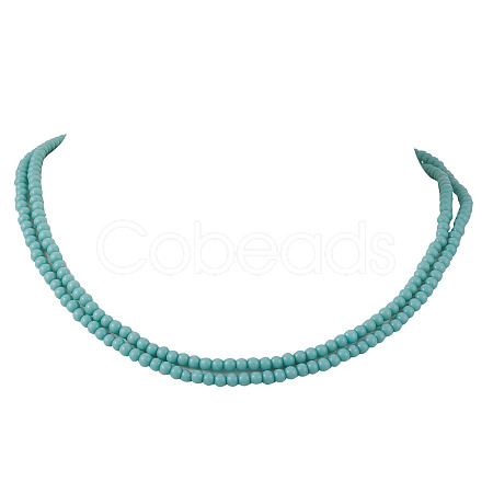 Glass Seed Beaded Necklaces NJEW-JN04922-1