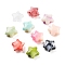 Opaque Acrylic Beads, Imitation Gemstone, Star, Mixed Color, 14.5x7mm, Hole: 1.8mm, 666pcs/500g