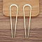 Alloy Hair Forks, Hair Accessories for Women, Light Gold, 97x24mm