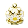 Rack Plating Brass Enamel Pendants KK-M282-04G-2