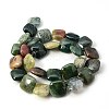 Natural Agate Beads Strands X-G-G326-14x14mm-02-2